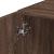 Dulap depozitare slim stejar maro 30x42,5x225 cm lemn prelucrat GartenMobel Dekor