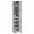 Dulap depozitare slim gri beton 40x42,5x225 cm lemn prelucrat GartenMobel Dekor
