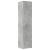 Dulap depozitare slim gri beton 40x42,5x225 cm lemn prelucrat GartenMobel Dekor