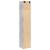 Dulap depozitare slim gri beton 40x42,5x225 cm lemn prelucrat GartenMobel Dekor