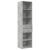 Dulap depozitare slim gri beton 45x42,5x225 cm lemn prelucrat GartenMobel Dekor