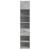 Dulap depozitare slim gri beton 45x42,5x225 cm lemn prelucrat GartenMobel Dekor