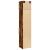 Dulap de depozitare slim, stejar fumuriu, 45x42,5x225 cm, lemn GartenMobel Dekor