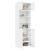 Dulap de depozitare, alb, 70x42,5x225 cm, lemn prelucrat GartenMobel Dekor
