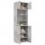 Dulap de depozitare, gri beton, 70x42,5x225 cm, lemn prelucrat GartenMobel Dekor