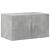 Dulap de depozitare, gri beton, 70x42,5x225 cm, lemn prelucrat GartenMobel Dekor