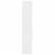 Dulap de depozitare, alb, 70x42,5x225 cm, lemn prelucrat GartenMobel Dekor