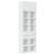 Dulap de depozitare, alb, 70x42,5x225 cm, lemn prelucrat GartenMobel Dekor