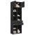 Dulap de depozitare, negru, 70x42,5x225 cm, lemn prelucrat GartenMobel Dekor