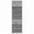 Dulap de depozitare, gri beton, 70x42,5x225 cm, lemn prelucrat GartenMobel Dekor