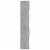 Dulap de depozitare, gri beton, 70x42,5x225 cm, lemn prelucrat GartenMobel Dekor