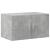 Dulap de depozitare, gri beton, 70x42,5x225 cm, lemn prelucrat GartenMobel Dekor