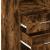 Dulap depozitare stejar fumuriu 70x42,5x225 cm lemn prelucrat GartenMobel Dekor