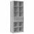 Dulap de depozitare, sonoma gri, 70x42,5x225, lemn prelucrat GartenMobel Dekor