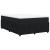 Pat box spring cu saltea, negru, 160x200 cm, catifea GartenMobel Dekor
