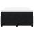 Pat box spring cu saltea, negru, 160x200 cm, catifea GartenMobel Dekor