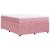 Pat box spring cu saltea, roz, 160x200 cm, catifea GartenMobel Dekor