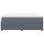 Pat box spring cu saltea, gri închis, 180x200 cm, catifea GartenMobel Dekor