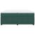 Pat box spring cu saltea, verde închis, 200x200 cm, catifea GartenMobel Dekor