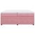 Pat box spring cu saltea, roz, 200x200 cm, catifea GartenMobel Dekor