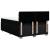 Pat box spring cu saltea, negru, 160x200 cm, textil GartenMobel Dekor