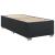 Pat box spring cu saltea, negru, 90x200 cm, piele ecologică GartenMobel Dekor