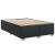Pat box spring cu saltea, negru, 140x200 cm, piele ecologică GartenMobel Dekor