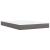 Pat box spring cu saltea, gri, 160x200 cm, piele ecologică GartenMobel Dekor