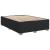 Pat box spring cu saltea, negru, 140x190 cm, piele ecologică GartenMobel Dekor