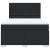Pat box spring cu saltea, negru, 160x200 cm, piele ecologică GartenMobel Dekor