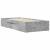 Cadru de pat, gri beton, 75x190 cm, lemn prelucrat GartenMobel Dekor