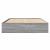 Cadru de pat, gri sonoma, 150x200 cm, lemn prelucrat GartenMobel Dekor