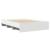 Cadru de pat, alb, 120x200 cm, lemn prelucrat GartenMobel Dekor