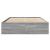 Cadru de pat, gri sonoma, 140x190 cm, lemn prelucrat GartenMobel Dekor