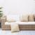 Perne de canapea, 4 buc., beige, 50x50 cm, textil GartenMobel Dekor
