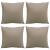 Perne de canapea, 4 buc., taupe, 50x50 cm, textil GartenMobel Dekor
