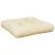 Pernă de paleți, crem, 60x60x12 cm, material textil GartenMobel Dekor