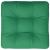 Pernă de paleți, verde, 60x60x12 cm, material textil GartenMobel Dekor