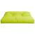Pernă de paleți, verde aprins, 80x80x12 cm, material textil GartenMobel Dekor