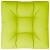 Pernă de paleți, verde aprins, 80x80x12 cm, material textil GartenMobel Dekor