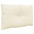 Perne de paleți, 2 buc., crem, material textil GartenMobel Dekor