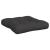 Perne de paleți, 2 buc., negru, material textil GartenMobel Dekor