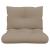 Perne de paleți, 2 buc., gri taupe, material textil GartenMobel Dekor