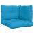 Perne de paleți, 3 buc, albastru, material textil GartenMobel Dekor