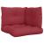 Perne de paleți, 3 buc., roșu vin, material textil GartenMobel Dekor