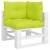 Perne de paleți, 3 buc, verde aprins, material textil GartenMobel Dekor