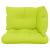 Perne de paleți, 3 buc, verde aprins, material textil GartenMobel Dekor