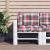 Perne pentru paleți, 3 buc., roșu carouri, material textil GartenMobel Dekor