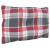 Perne pentru paleți, 3 buc., roșu carouri, material textil GartenMobel Dekor