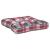 Perne pentru paleți, 3 buc., roșu carouri, material textil GartenMobel Dekor